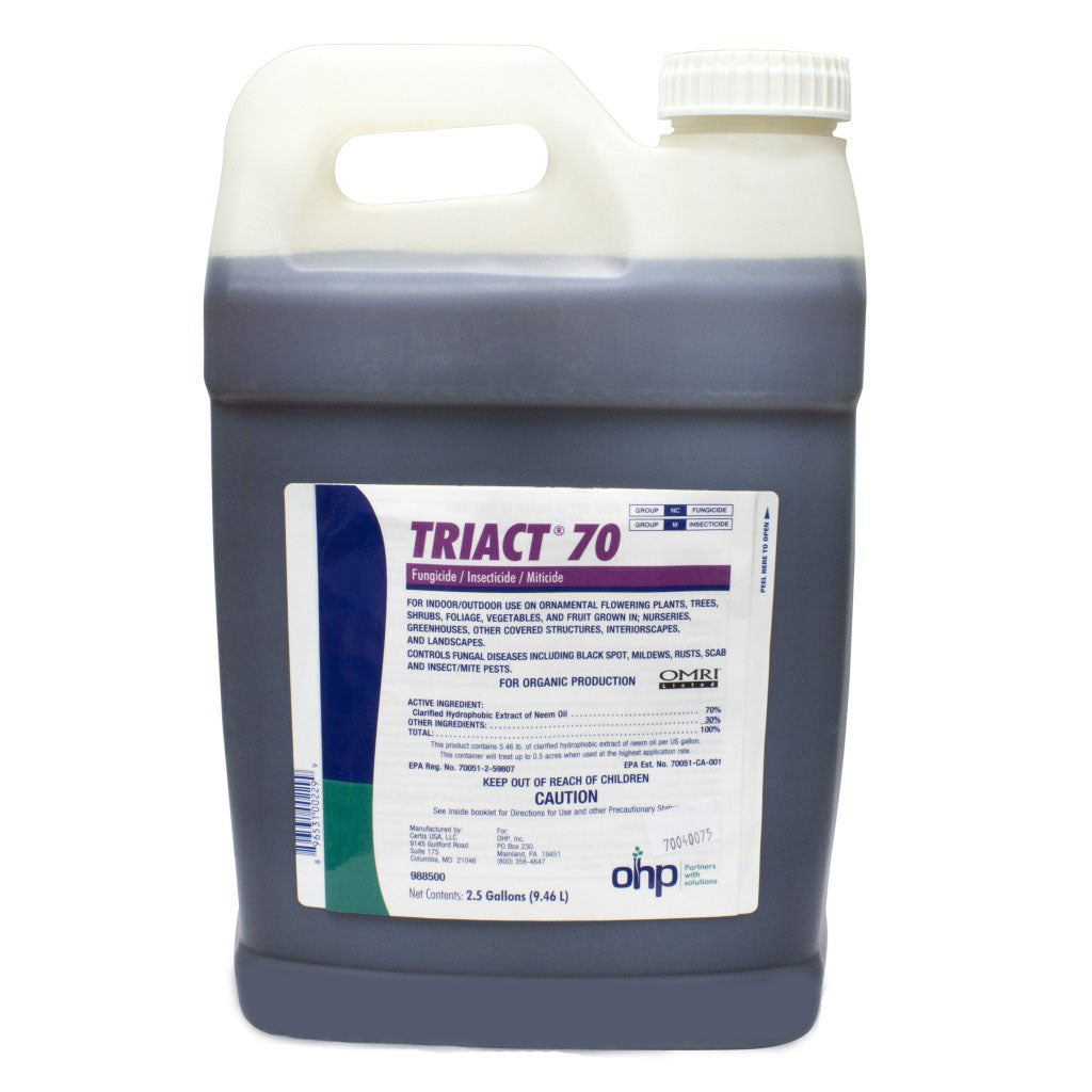 Triact 70 Neem Oil jug (2.5 gals)