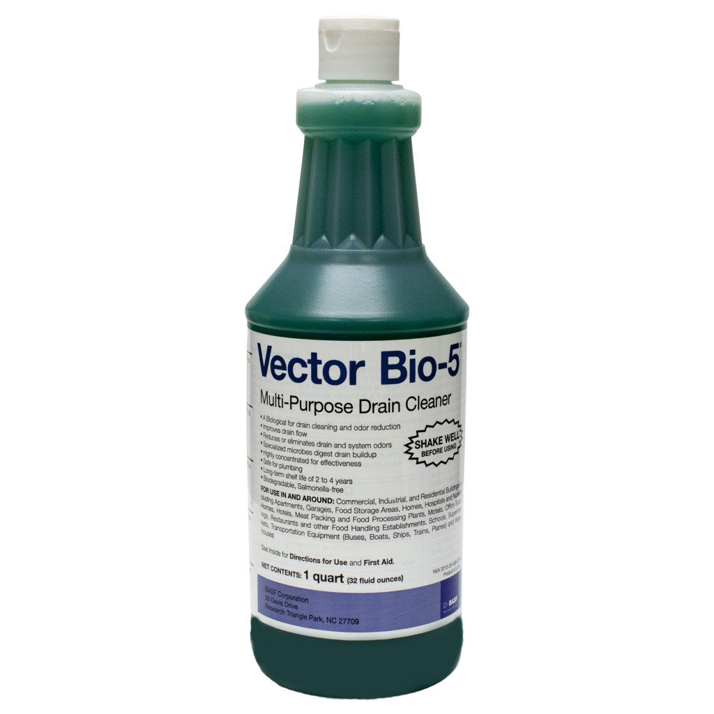 Vector Bio-5 Multi Purpose Drain Cleaner quart (32 oz)