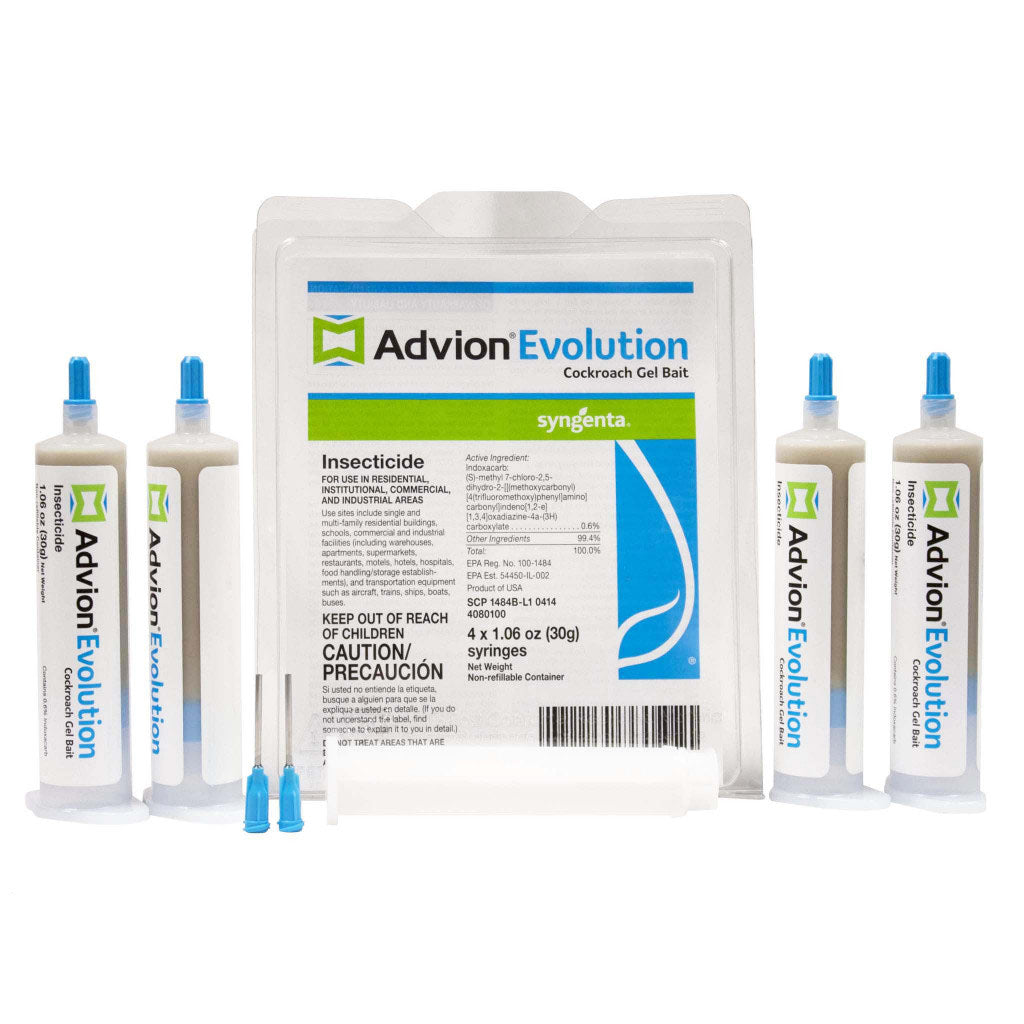 Advion Evolution Cockroach Gel Bait box (4 tubes x 30 grams)