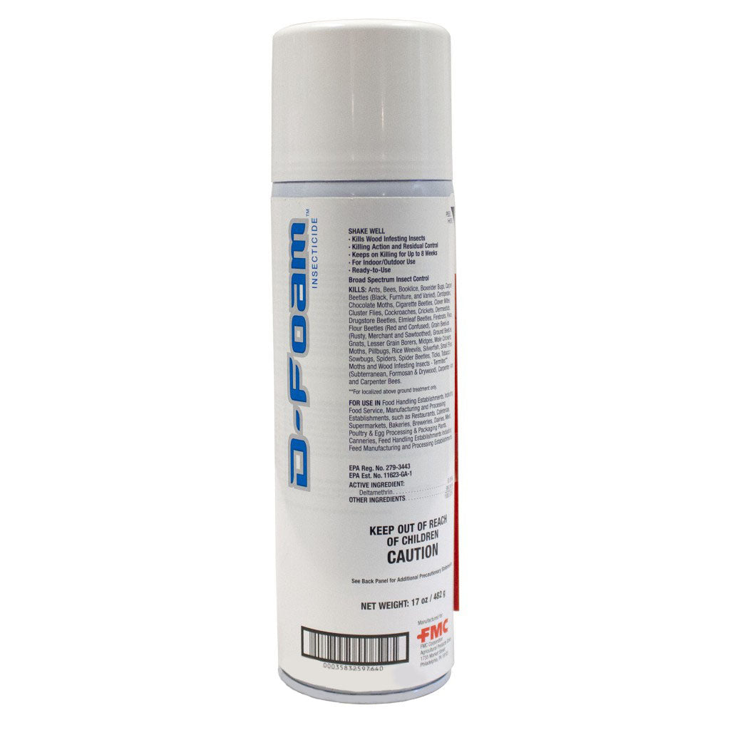 D-Foam Insecticide can (17 oz)