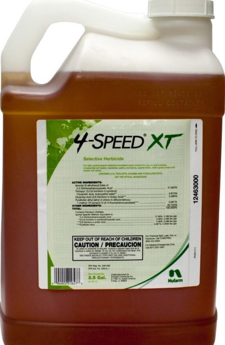 4 Speed XT Herbicide jug (2.5 gal)