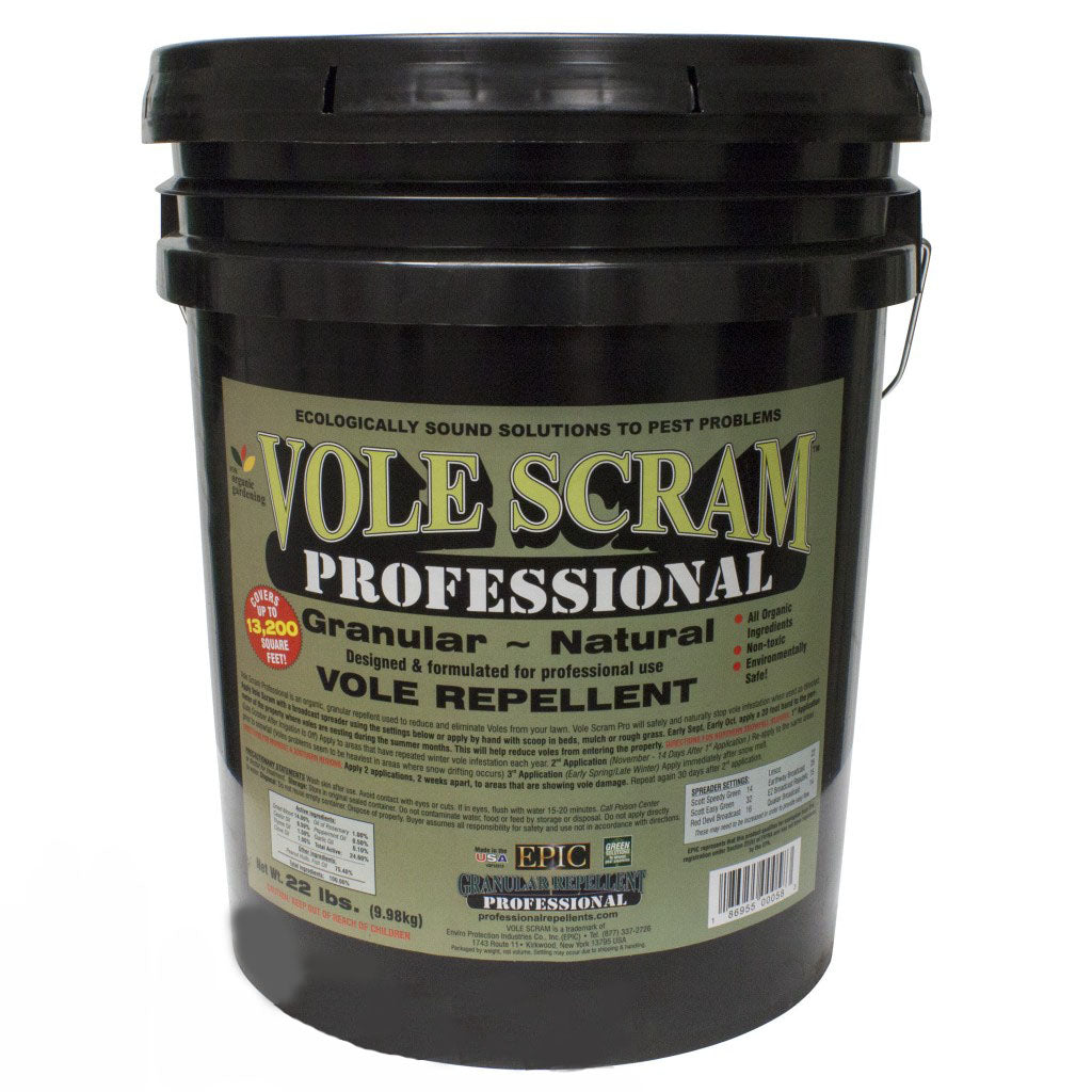 Vole Scram Professional pail (22 lbs)