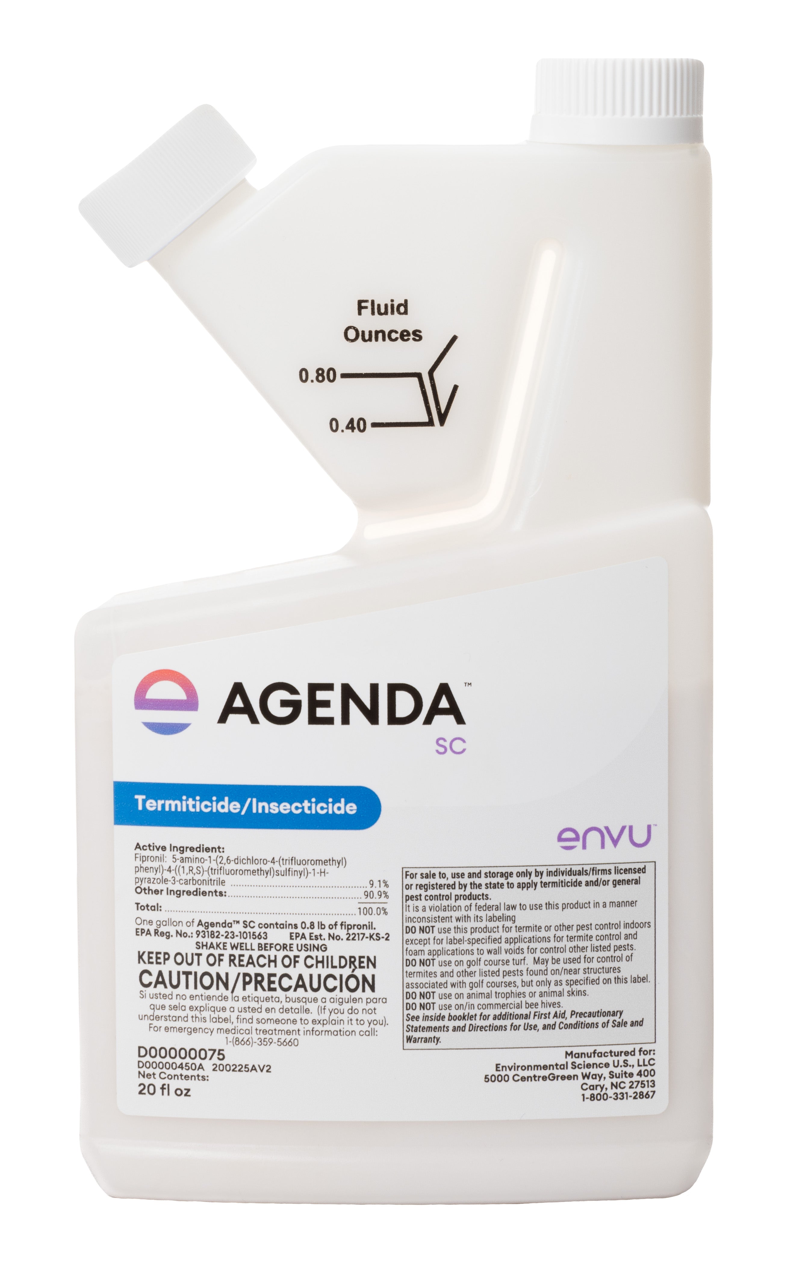 Agenda SC Termiticide/Insecticide bottle (20 oz)