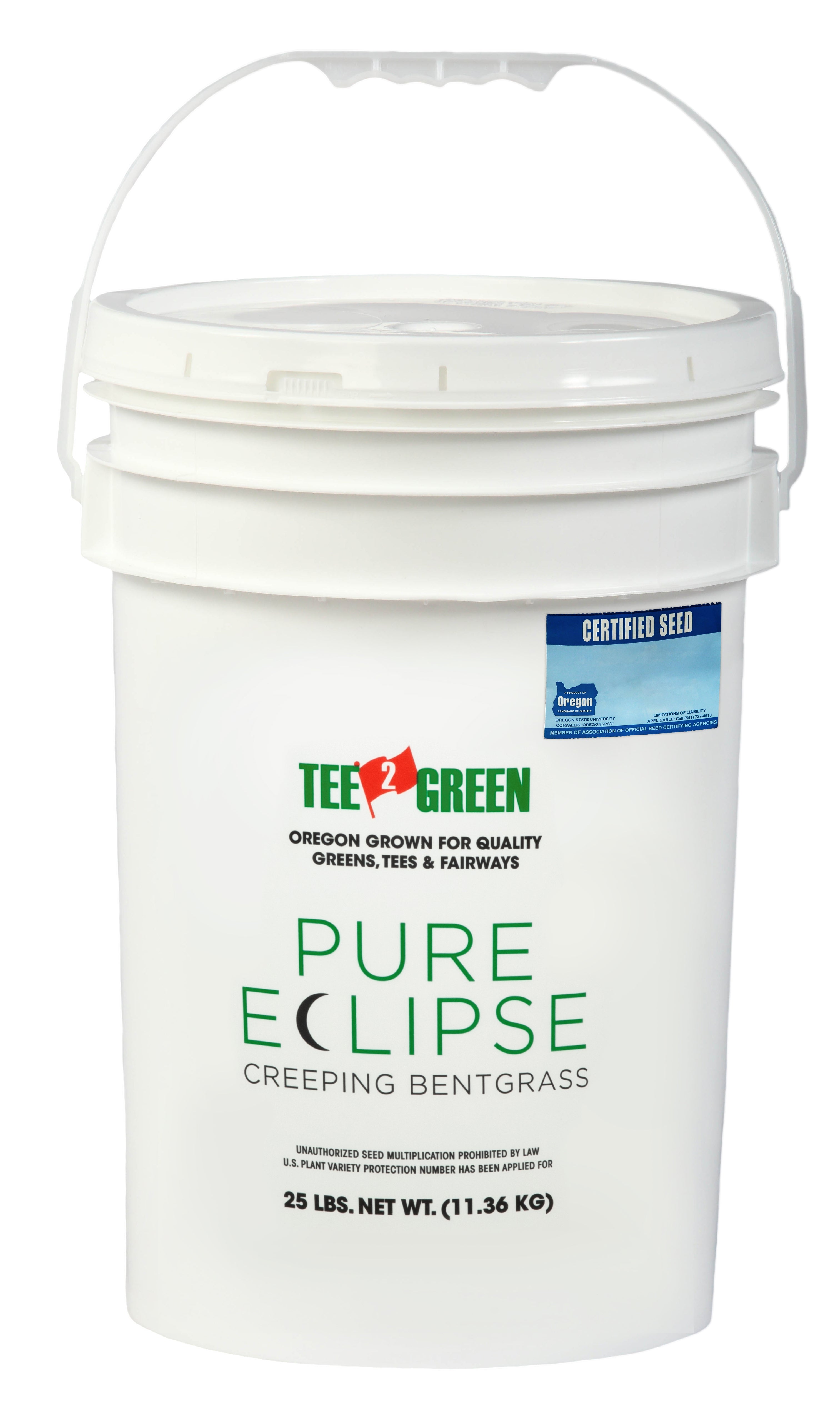 Pure Eclipse Creeping Bentgrass Seed bucket (25 lbs)