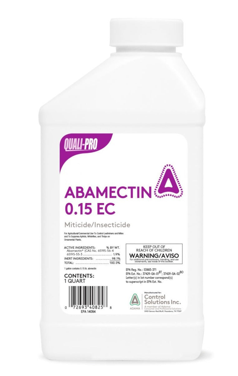 Abamectin 0.15 EC Miticide Insecticide