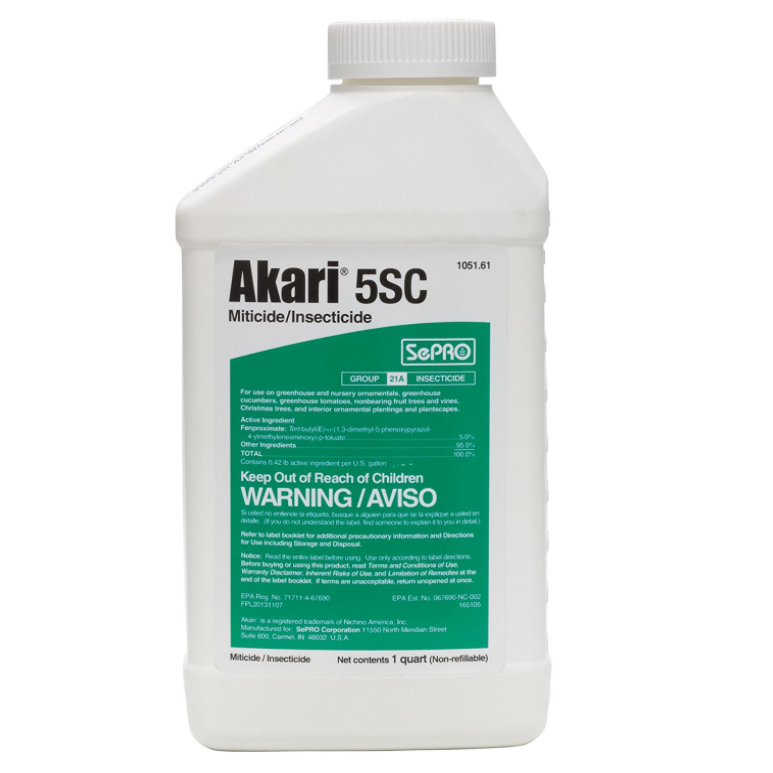 Akari 5SC Miticide Insecticide quart (32 oz)