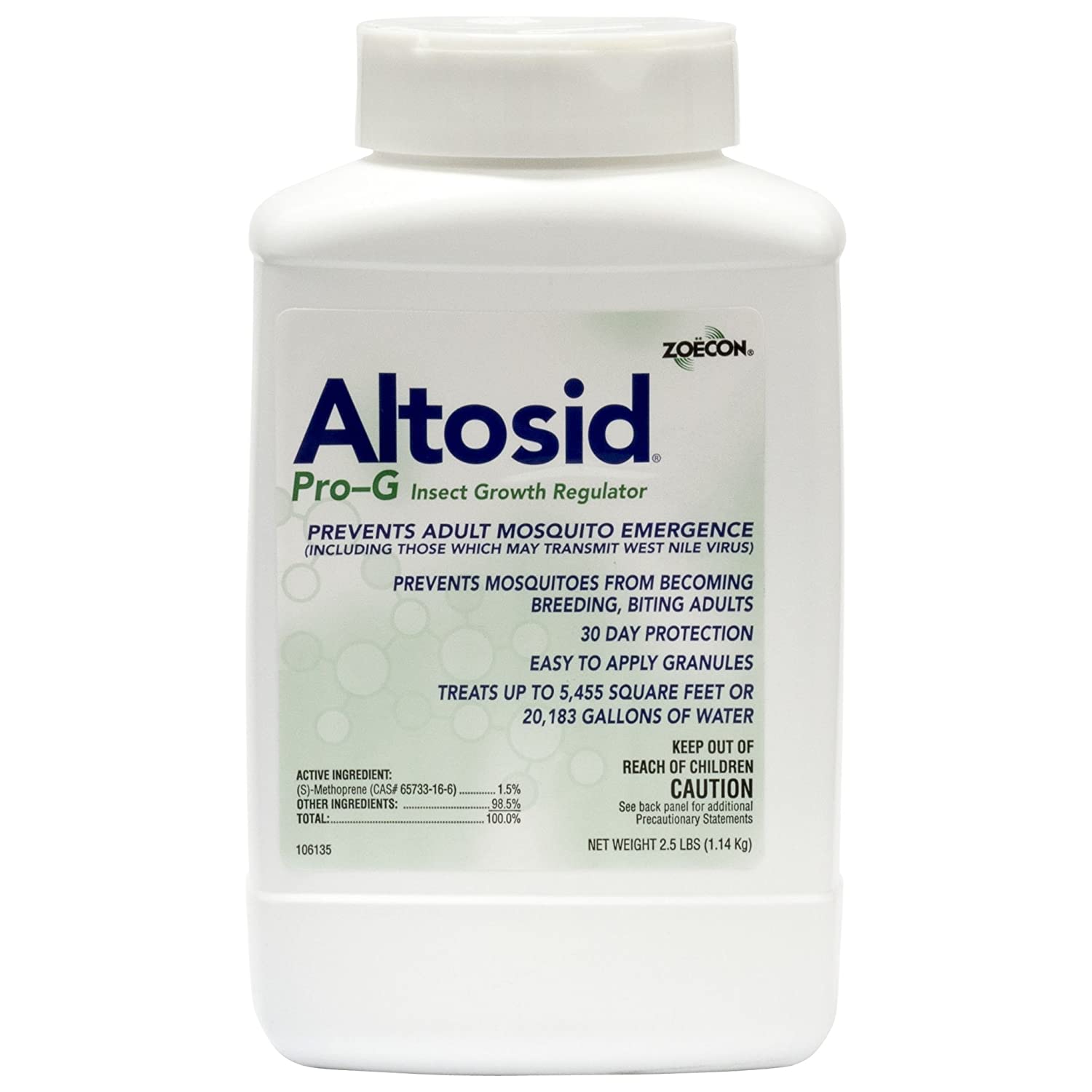 Altosid Pro-G Mosquito Larvicide bottle (2.5 lbs)