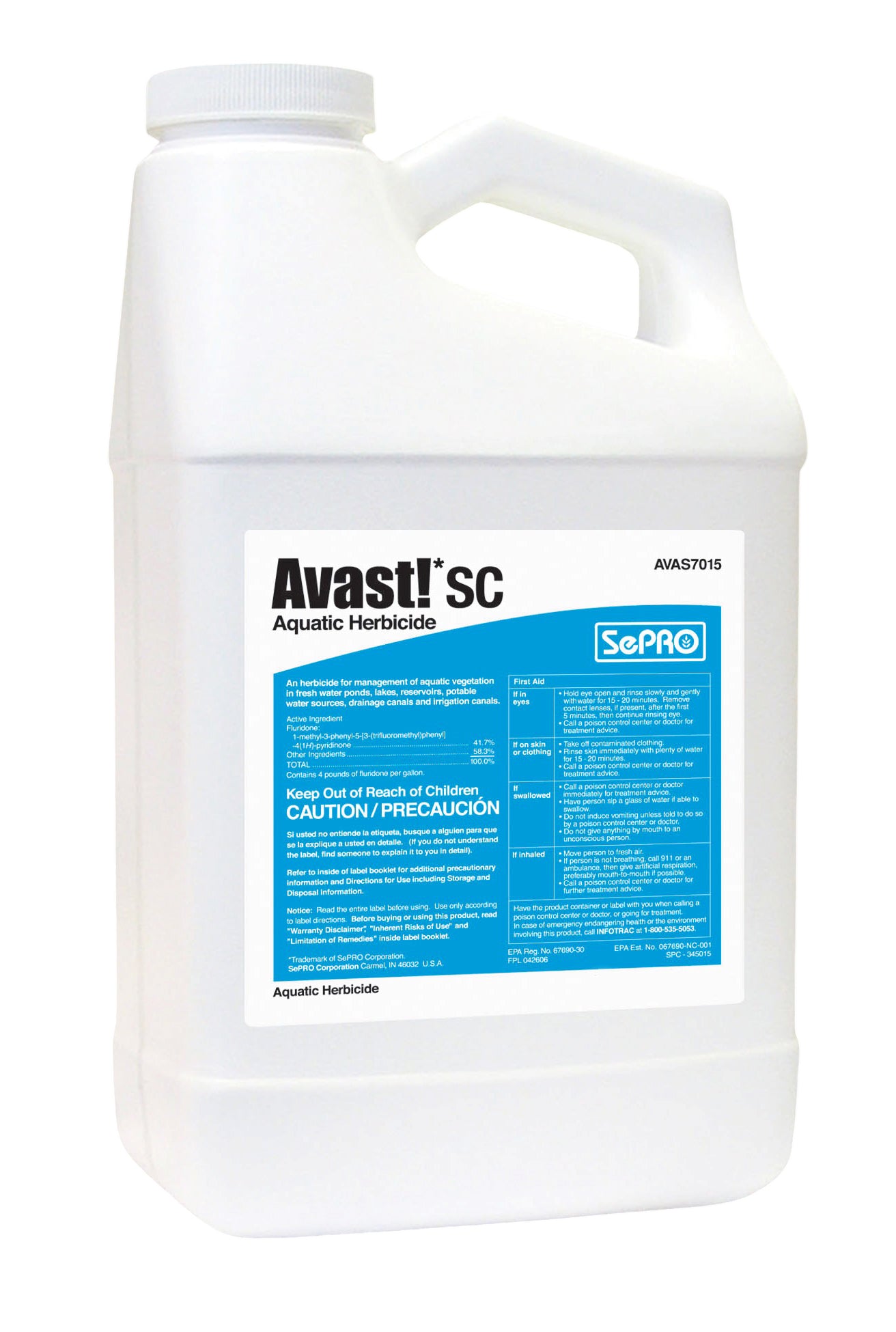 Avast SC Aquatic Herbicide gal (128 oz)