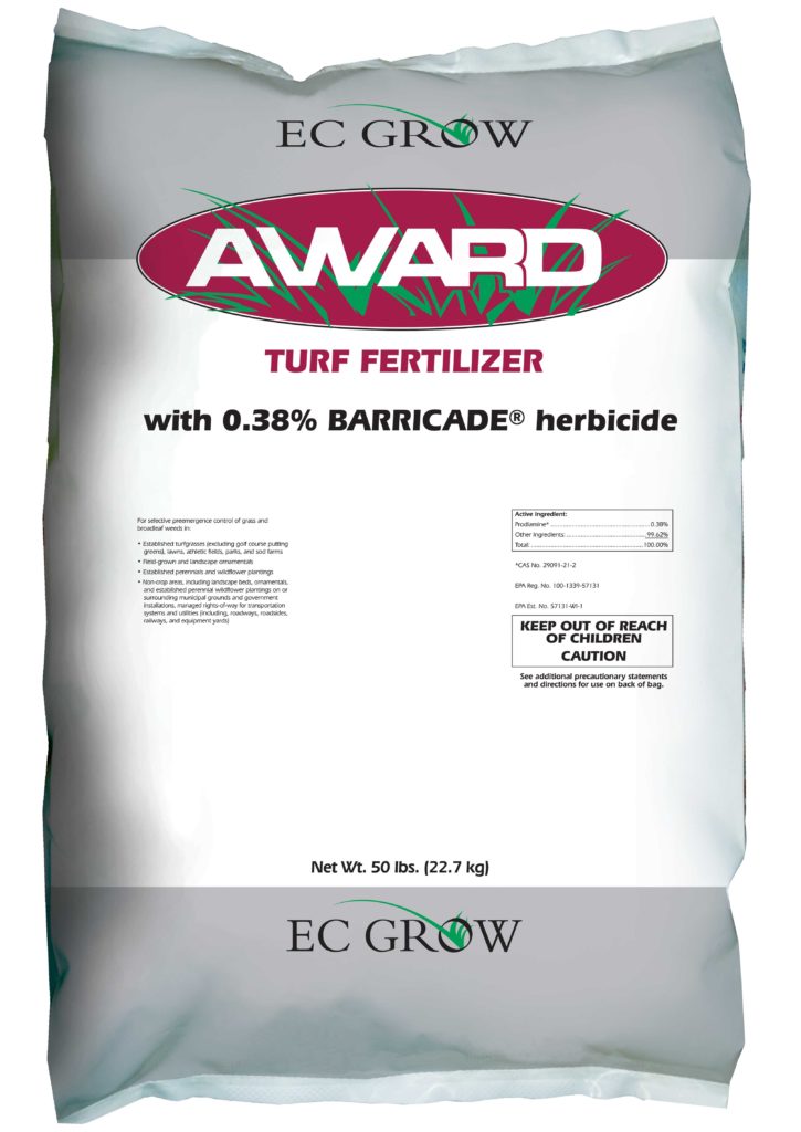 22-0-5 Fertilizer with 0.38% Barricade bag (50 lbs)