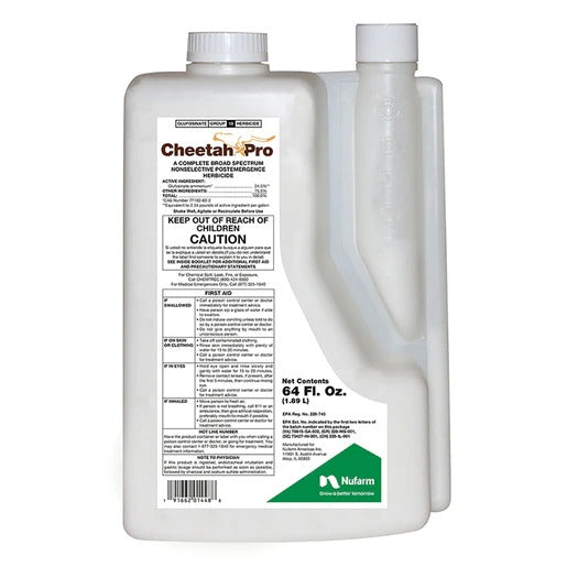 Cheetah Pro Herbicide bottle (64 oz)