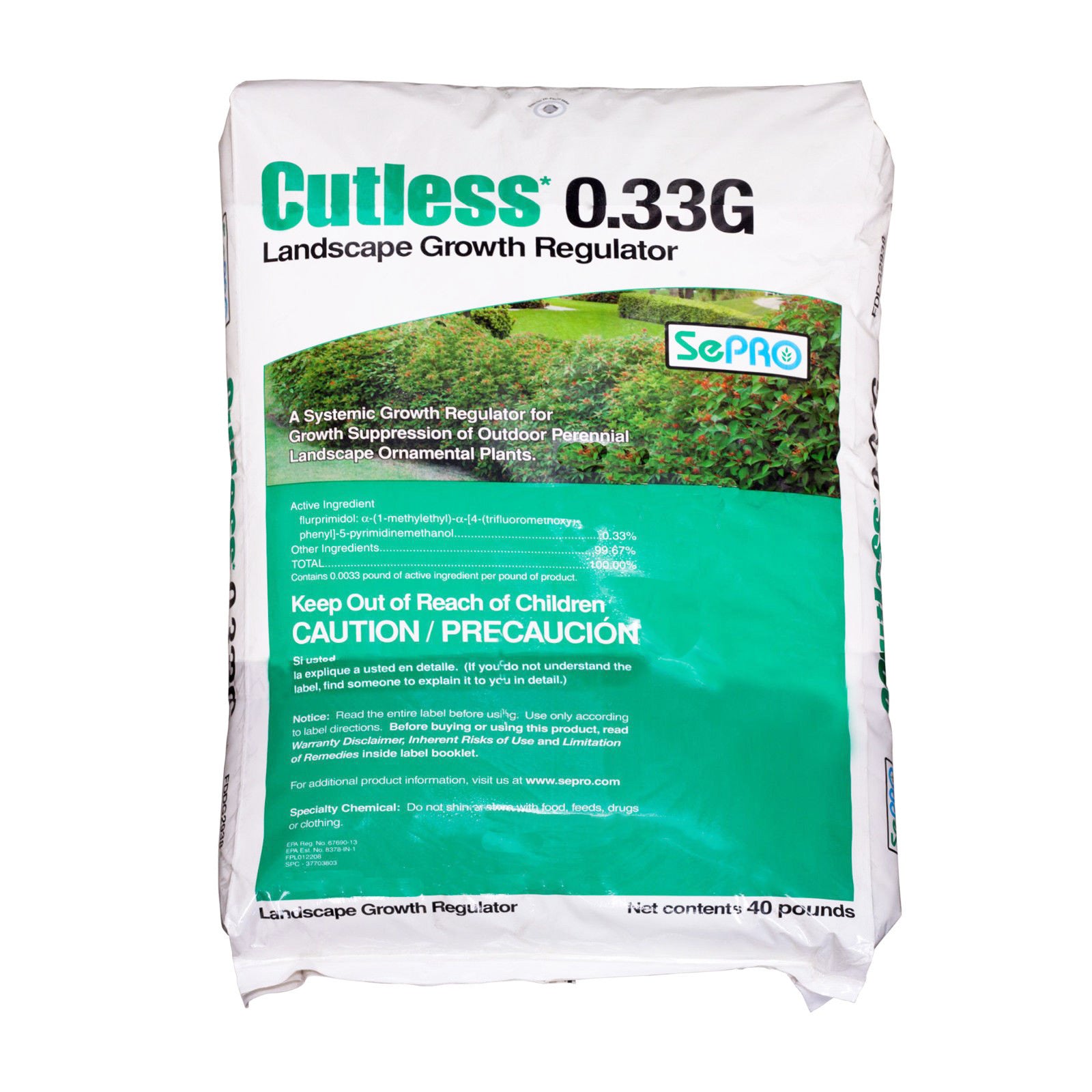 Cutless 0.33G Landscape Growth Regulator bag (40 lbs)