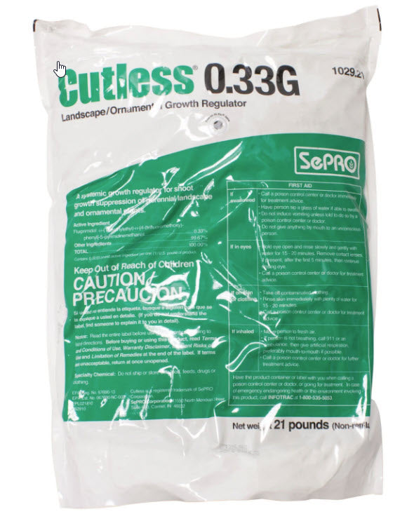 Cutless 0.33G Landscape Growth Regulator bag (21 lbs)