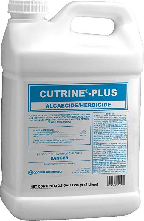 Cutrine Plus Algaecide-2.5 gallons