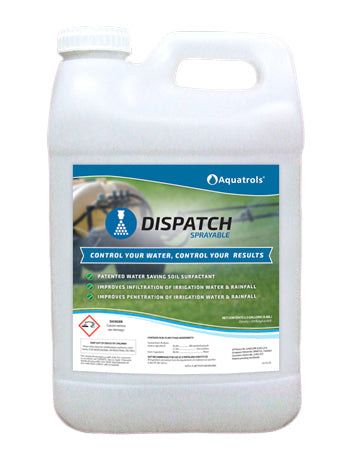 Dispatch Sprayable Soil Surfactant