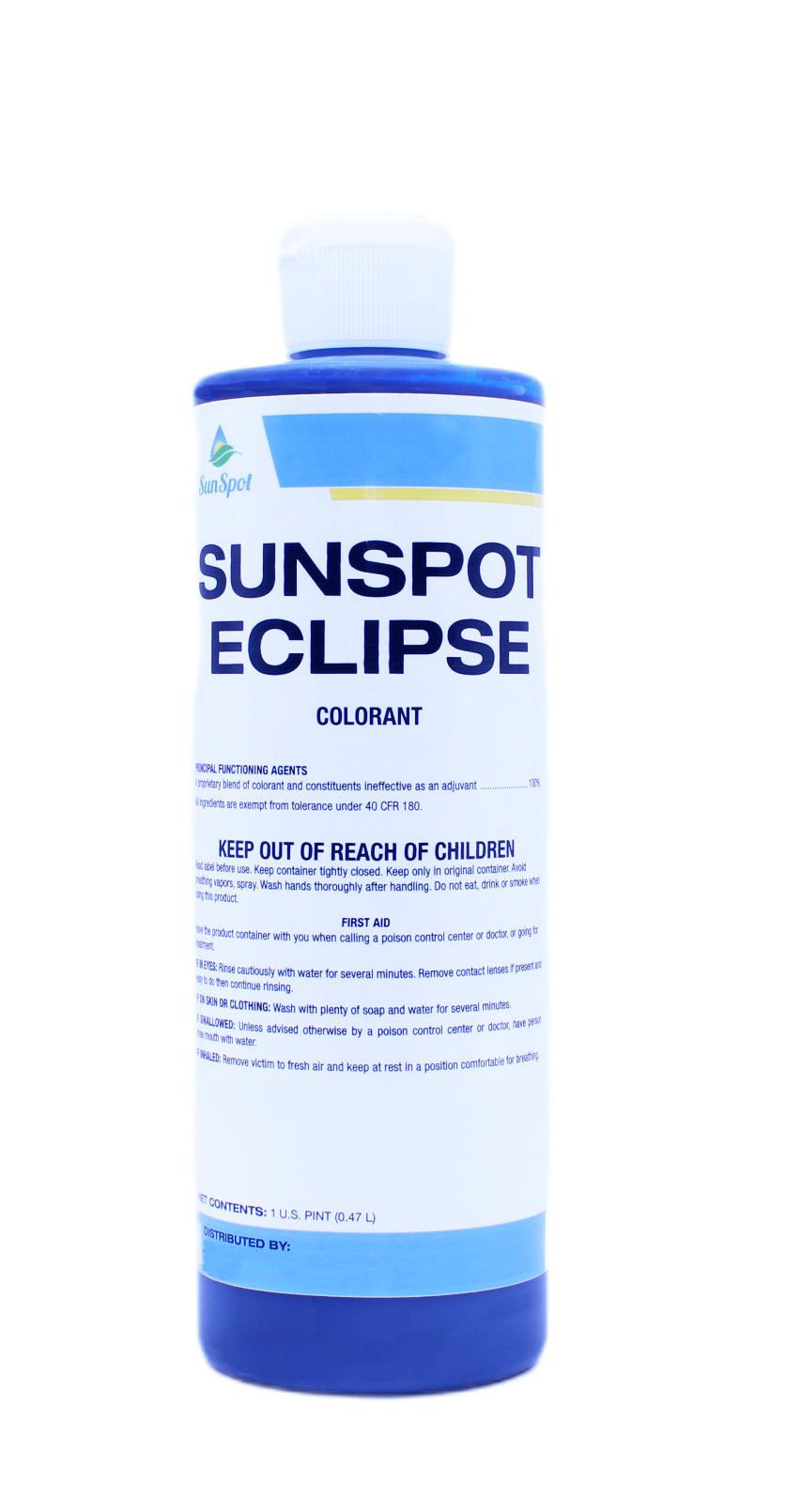 Eclipse Blue Spray Pattern Indicator