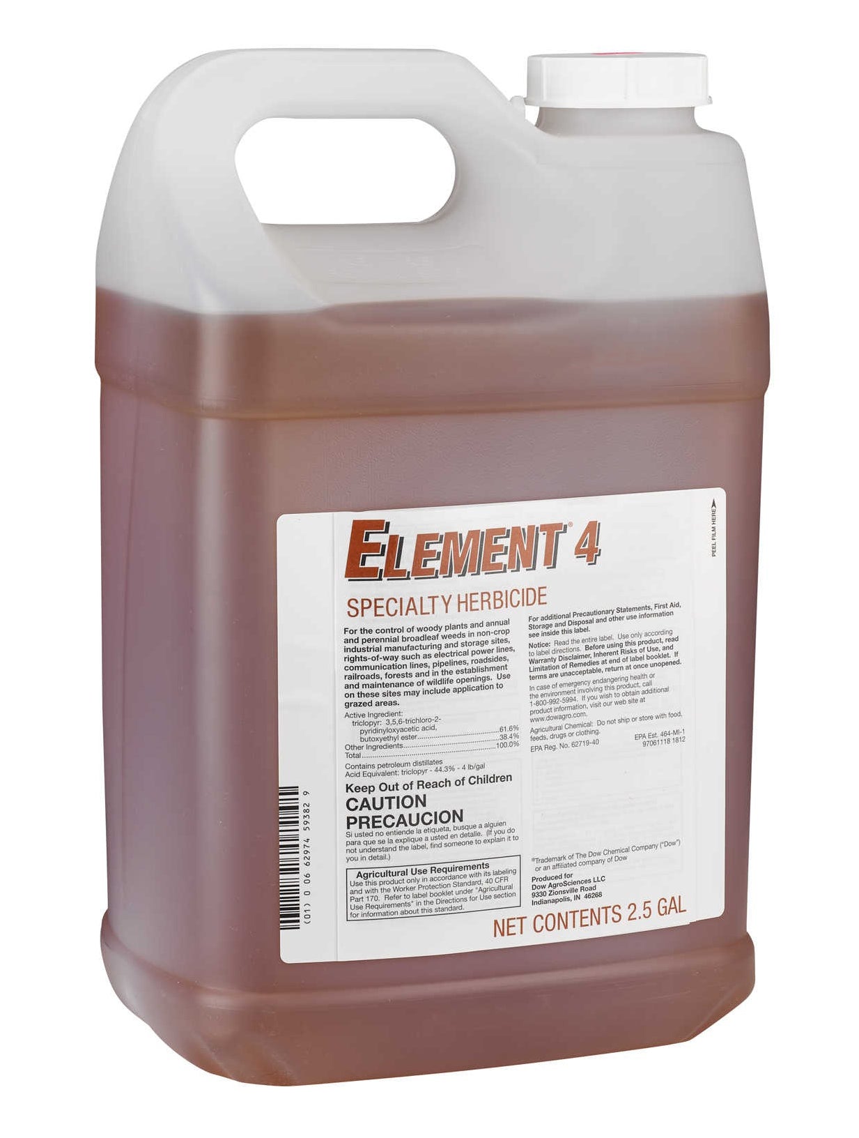 Element 4 Herbicide jug (2.5 gal)