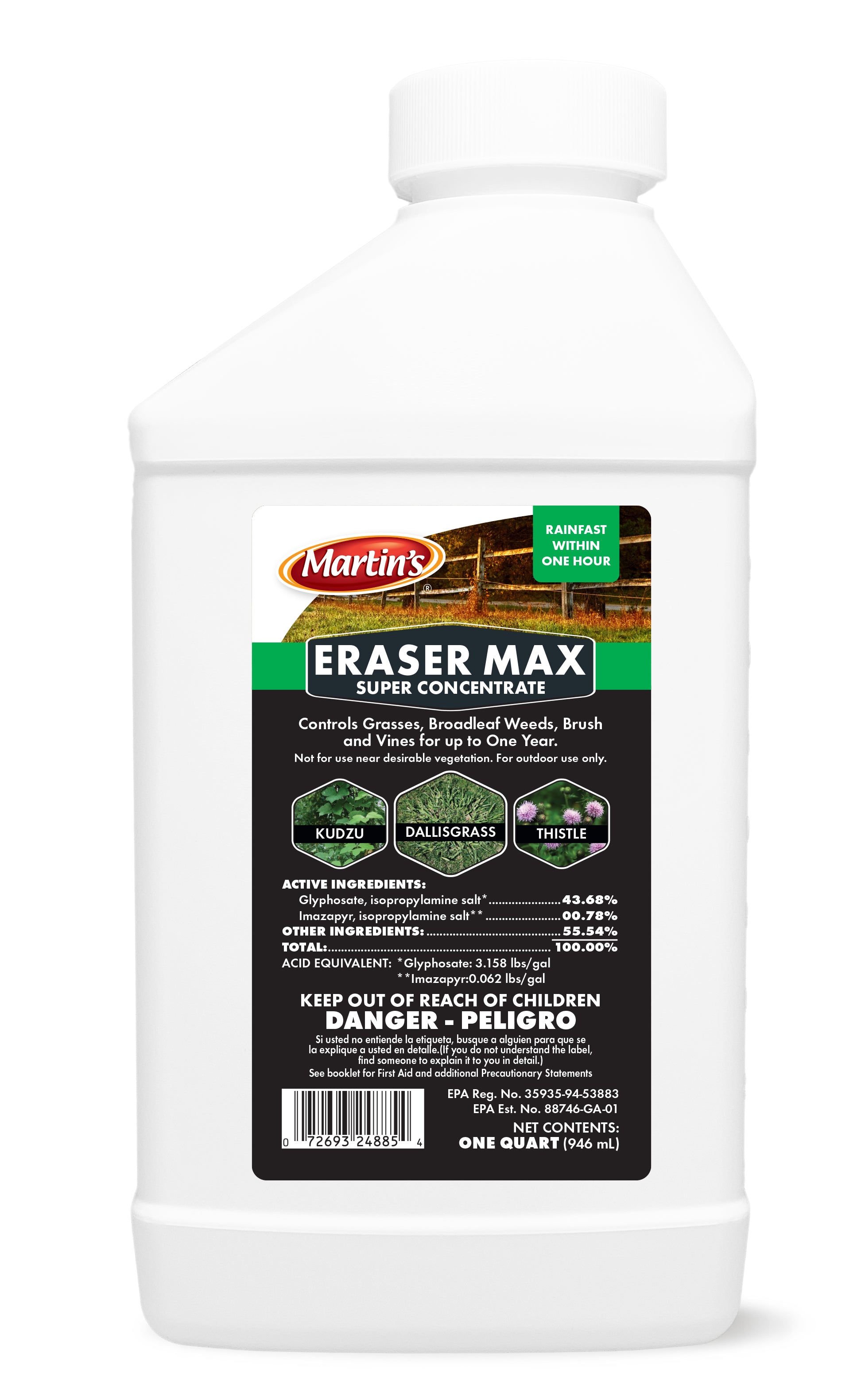 Eraser Max Super Concentrate quart (32 oz)