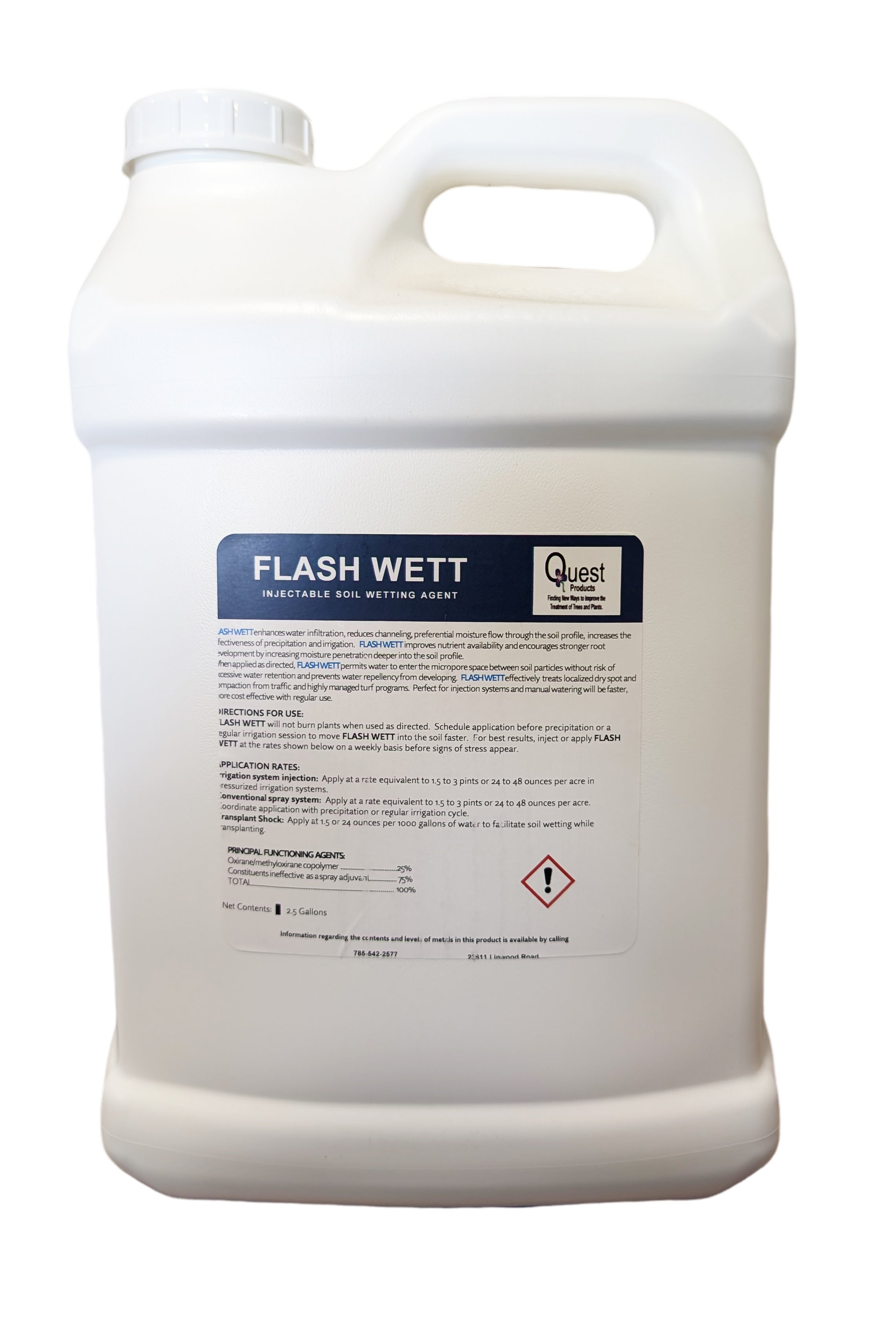 Flash Wett Soil Wetting Agent jug (2.5 gal)