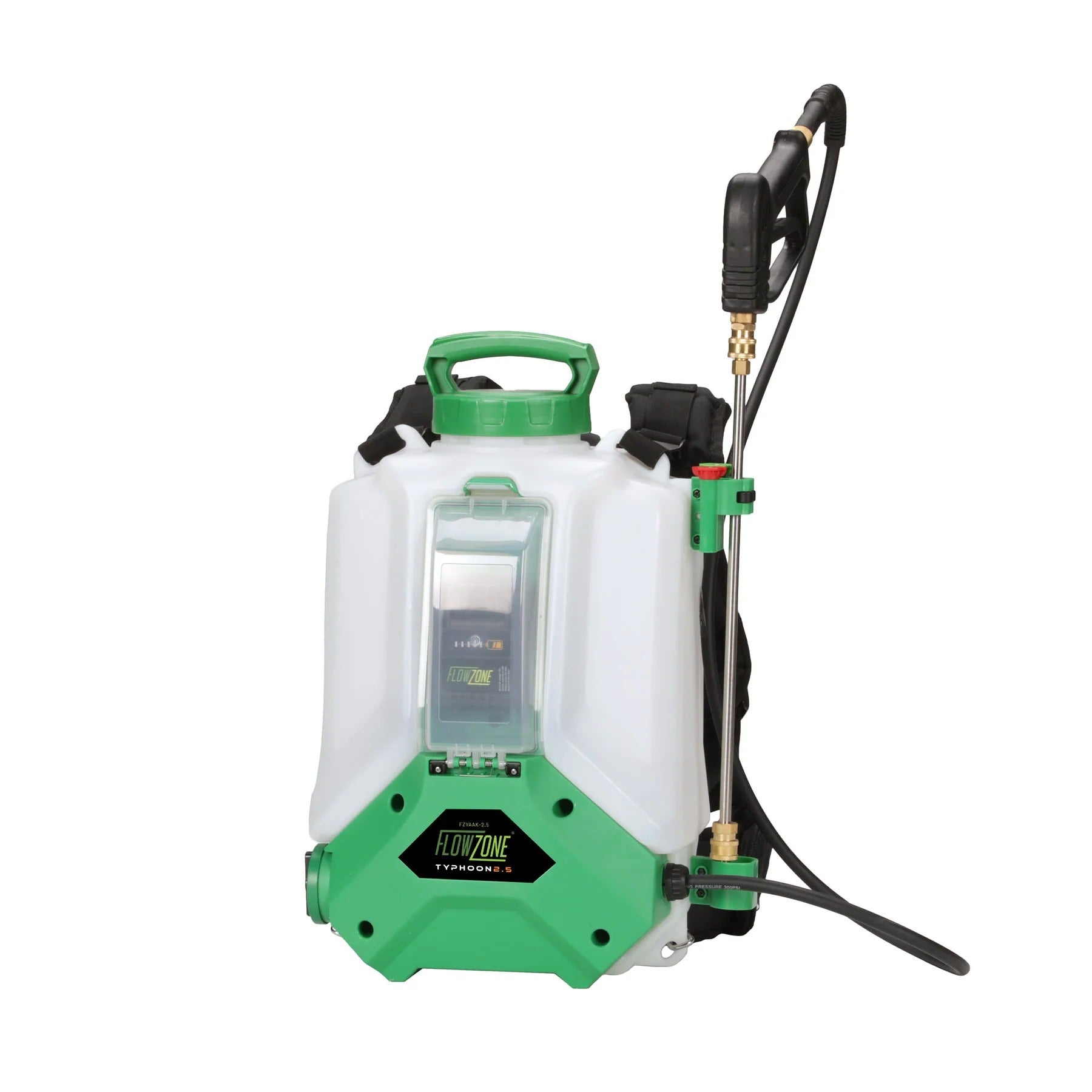 FlowZone Typhoon 2.5V 5-Position Variable Pressure 4 Gallon Backpack Sprayer