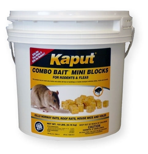 Kaput Combo Bait Mini Blocks pail (18 lbs)