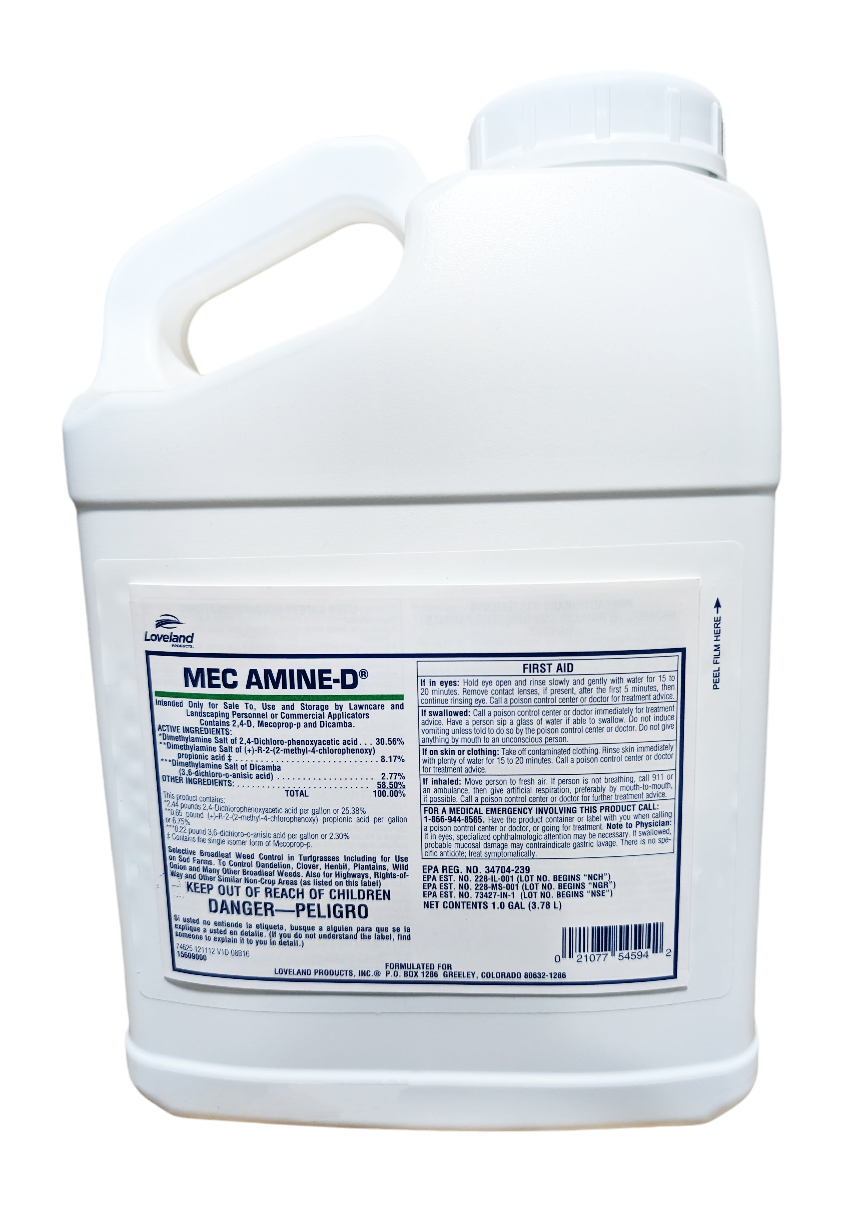 Mec Amine D Herbicide gallon (128 oz)