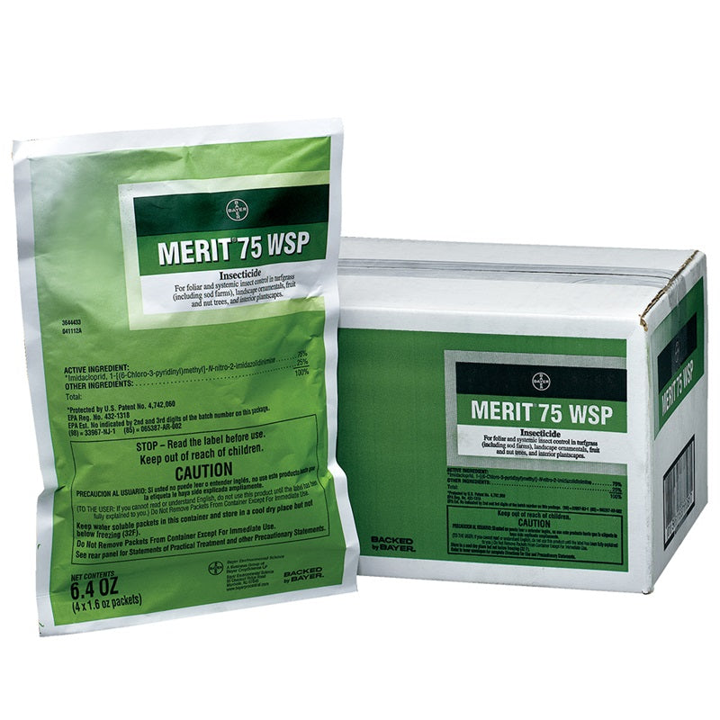 Merit 75 WSP case (4 bags of 4 x 1.6 oz Water Soluble Packets)