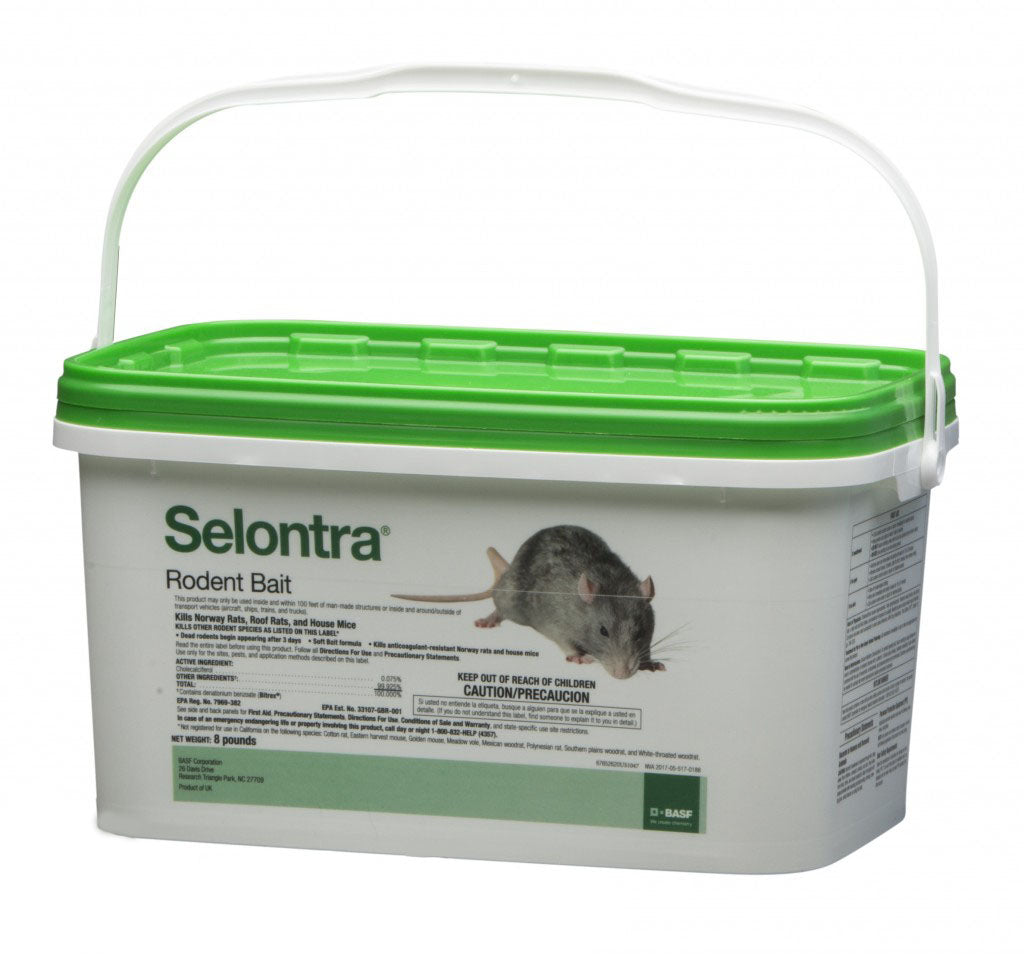 Selontra Rodent Bait pail (8 lb)