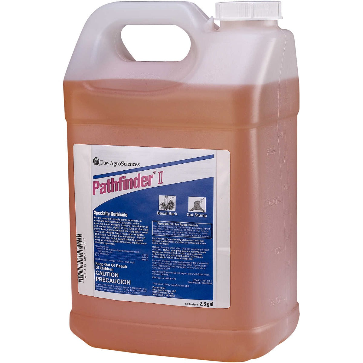 Pathfinder II Herbicide jug (2.5 gal)
