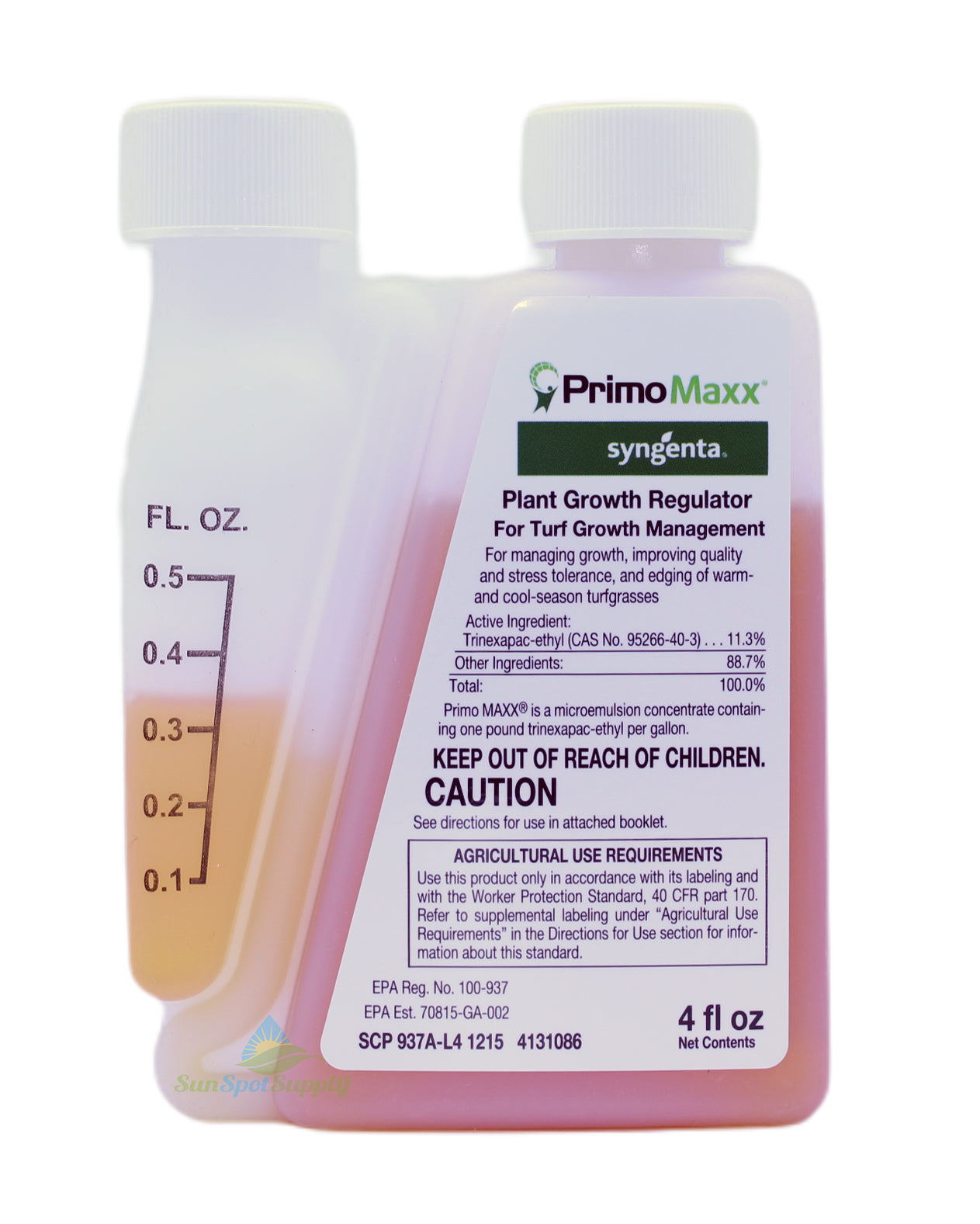 Primo Maxx Turf Growth Regulator 4 oz bottle