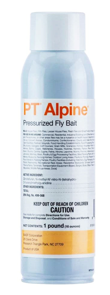 PT Alpine Pressurized Fly Bait can (16 oz)