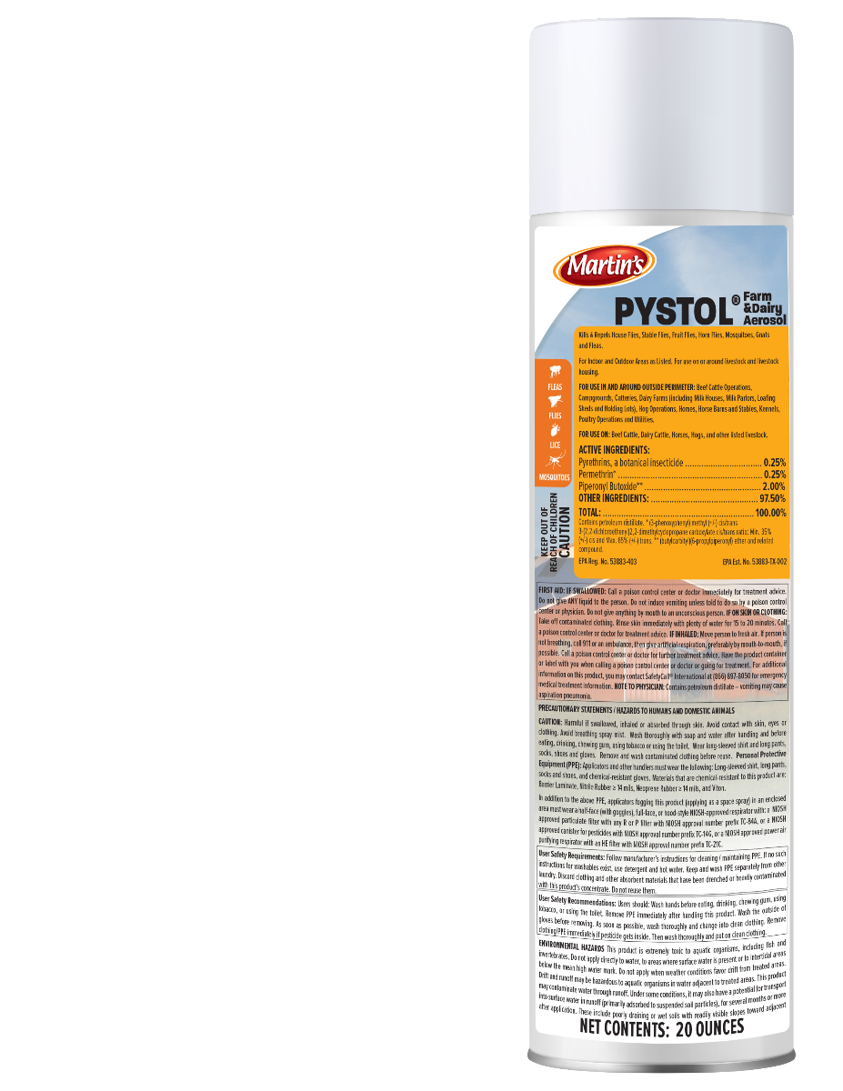 Pystol Farm & Dairy Aerosol