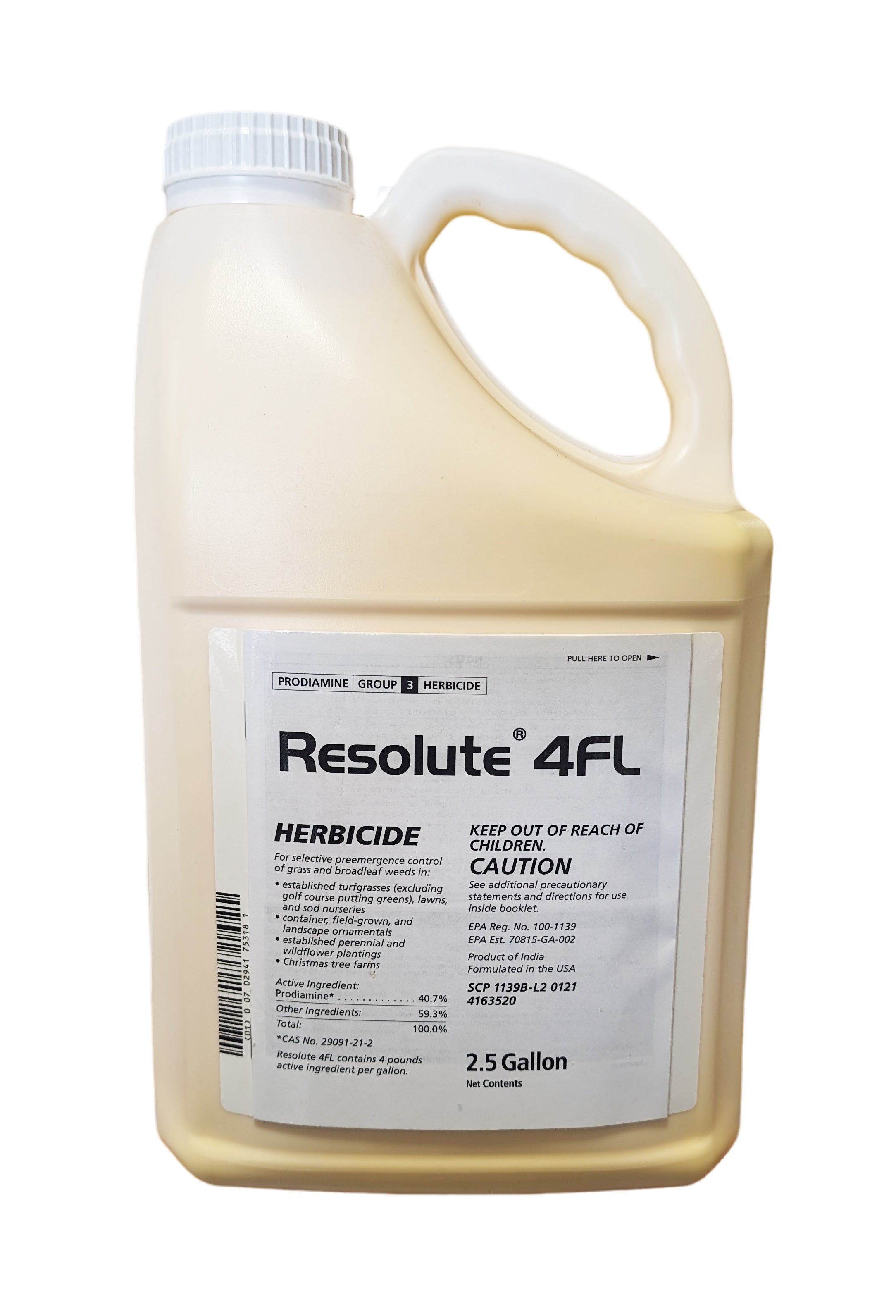 Resolute 4FL jug (2.5 gal)