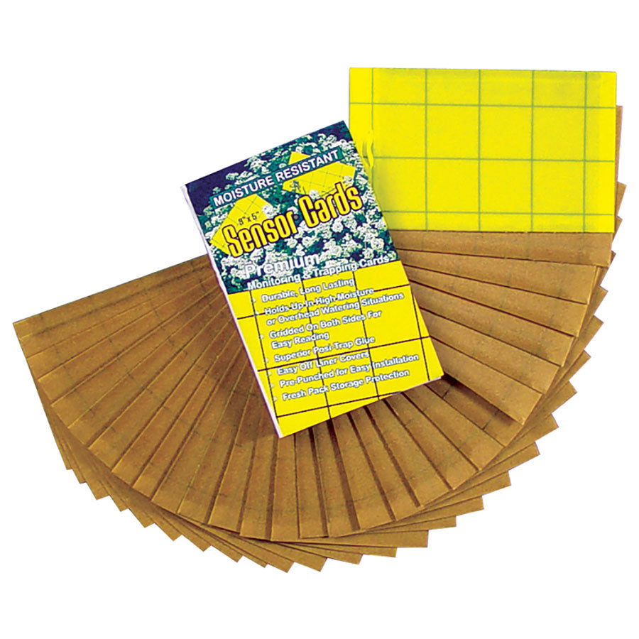 Whitmire  Sensor Yellow Monitoring Cards-50 Cards