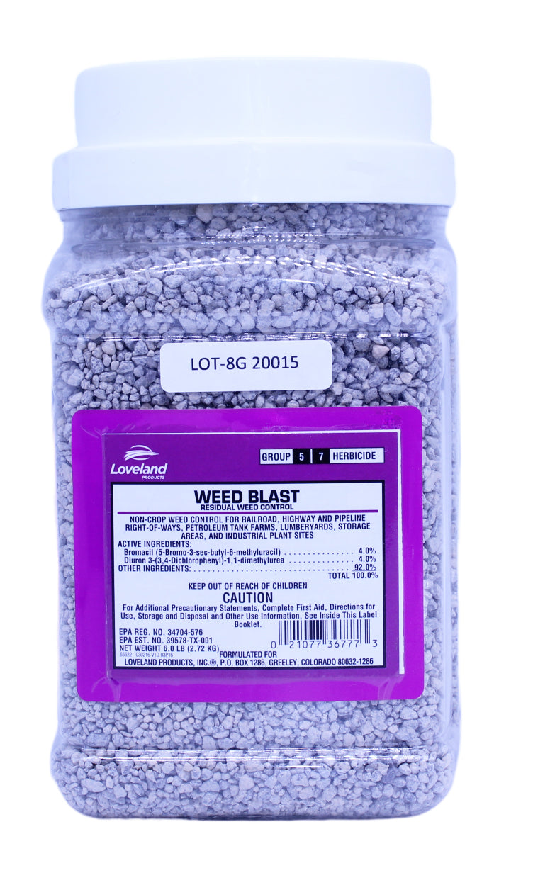 Weed Blast 8G Herbicide bottle (6 lbs)