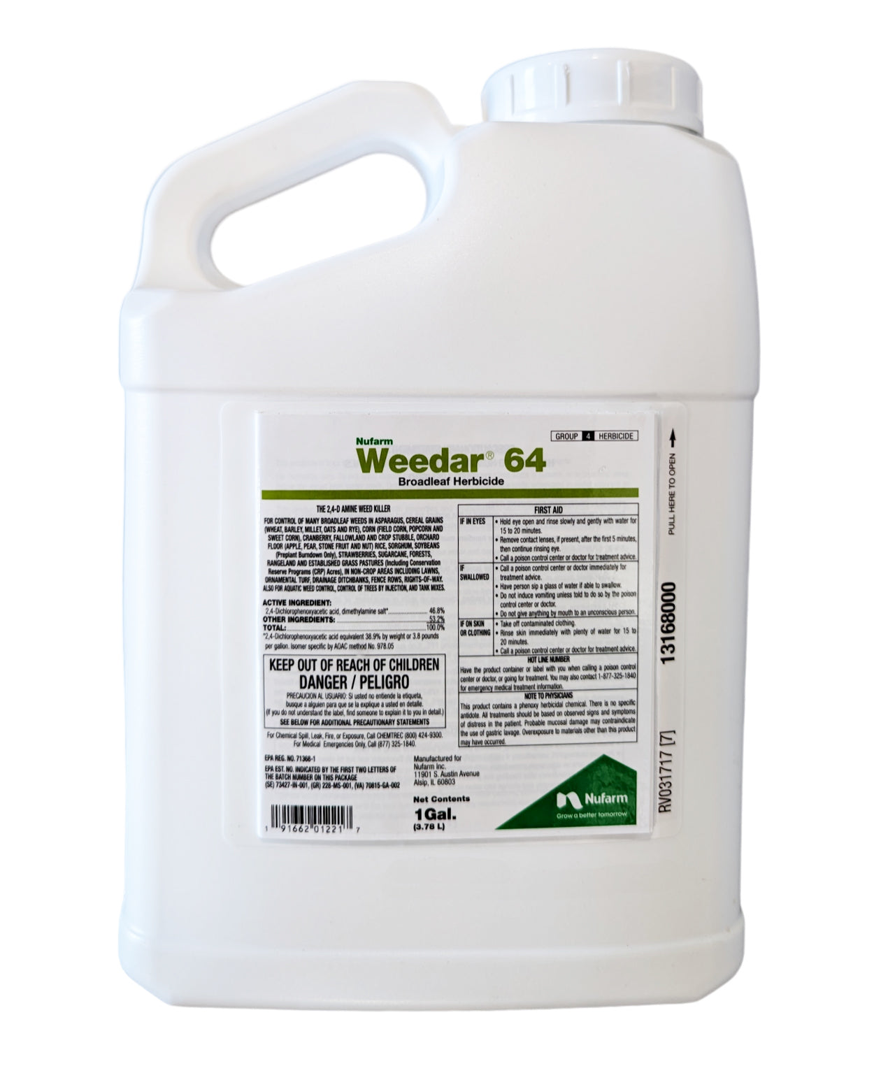 Weedar 64 Herbicide gallon (128 oz)